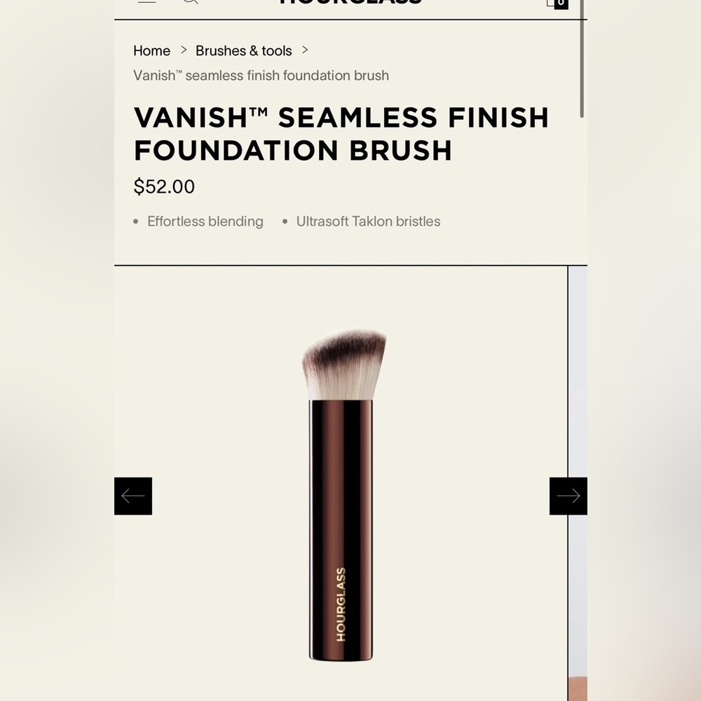 Hourglass Vanish & Ambient Makeup Brush Duo new set - Picture 3 of 3